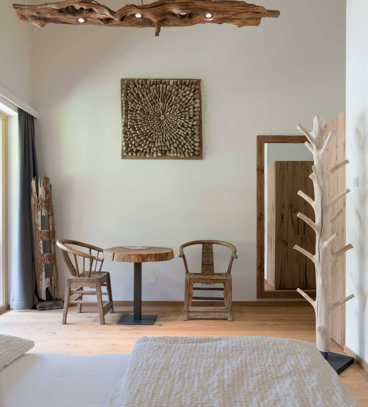Zimmer in der Fr&uuml;hst&uuml;ckspension Atelier Garni Astei im Gro&szlig;arltal.